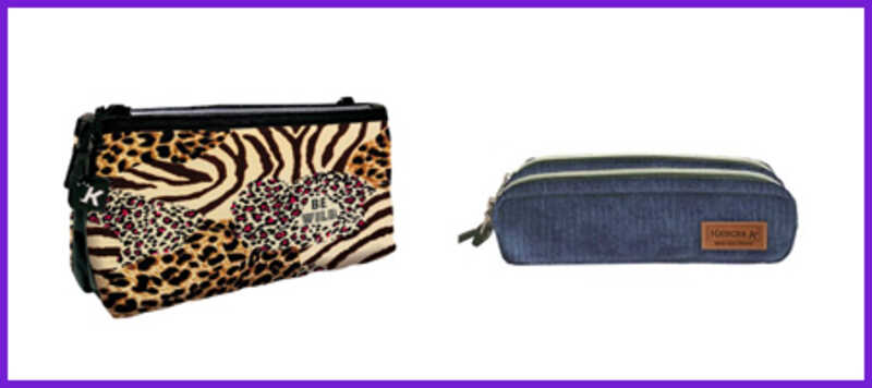 estuches 2 cremalleras